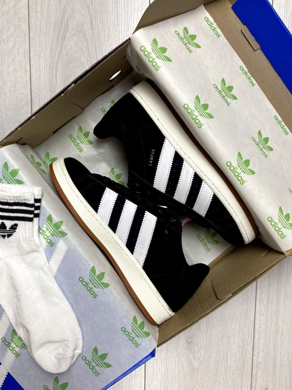 Adidas Campus black white