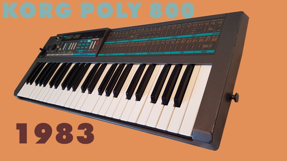 Syntezator korg poly 800