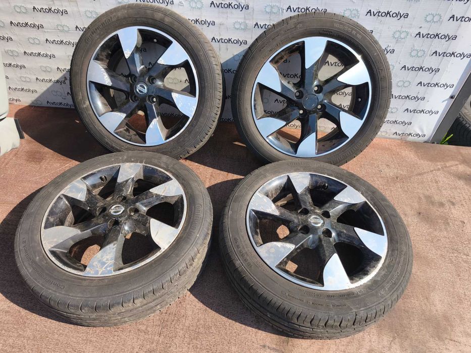 Диски литі з шиною 185/55 R16 Nissan Note резина колеса гума