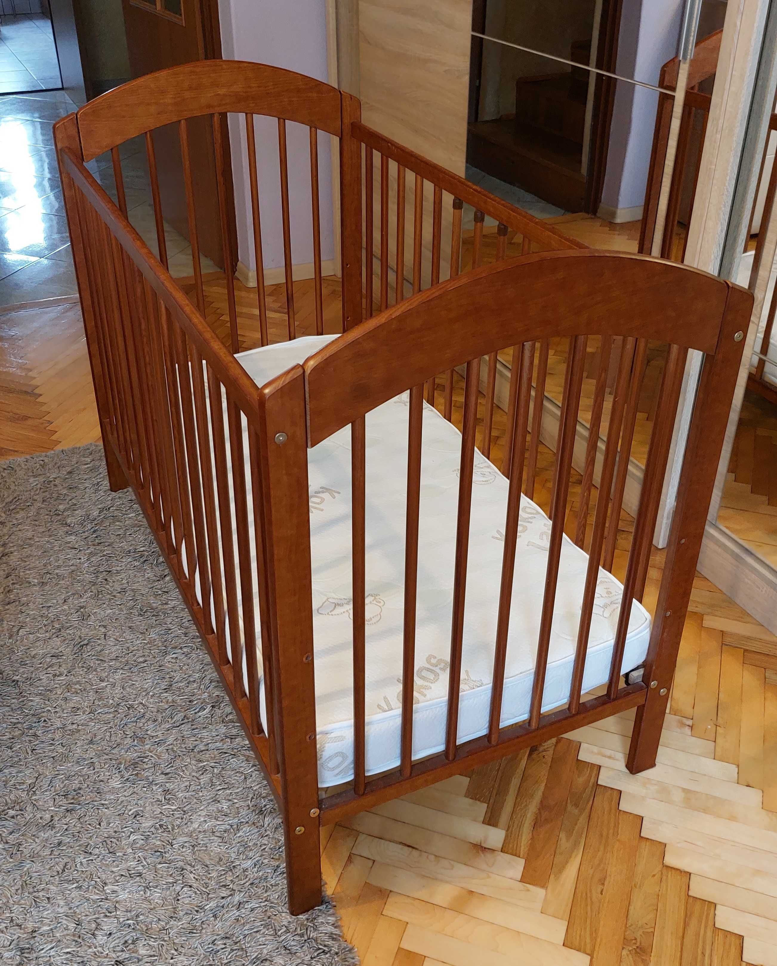 Łóżeczko dziecięce 60x120 + materac
