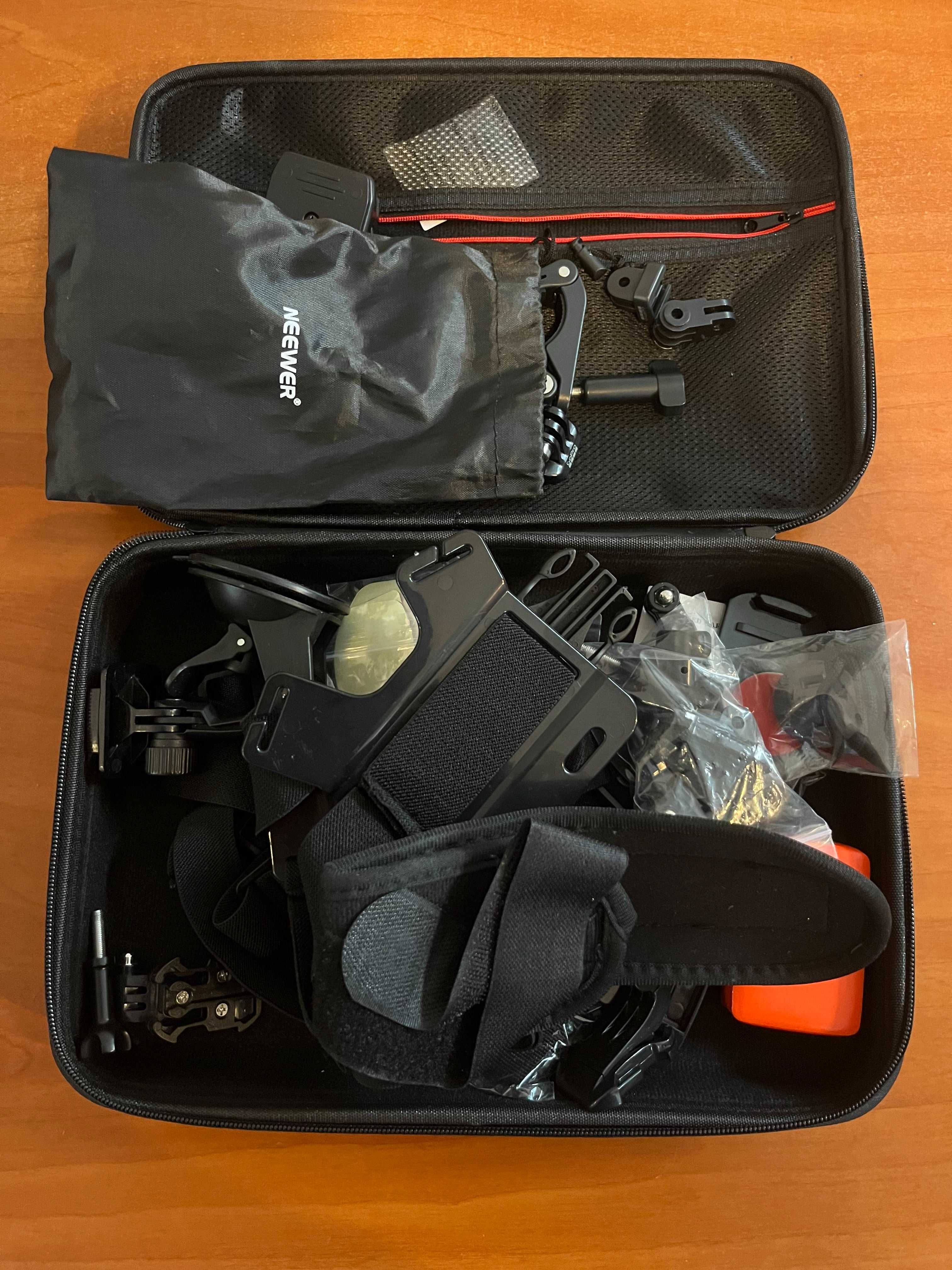 GoPro Hero 11 with Volta grip and various accessories