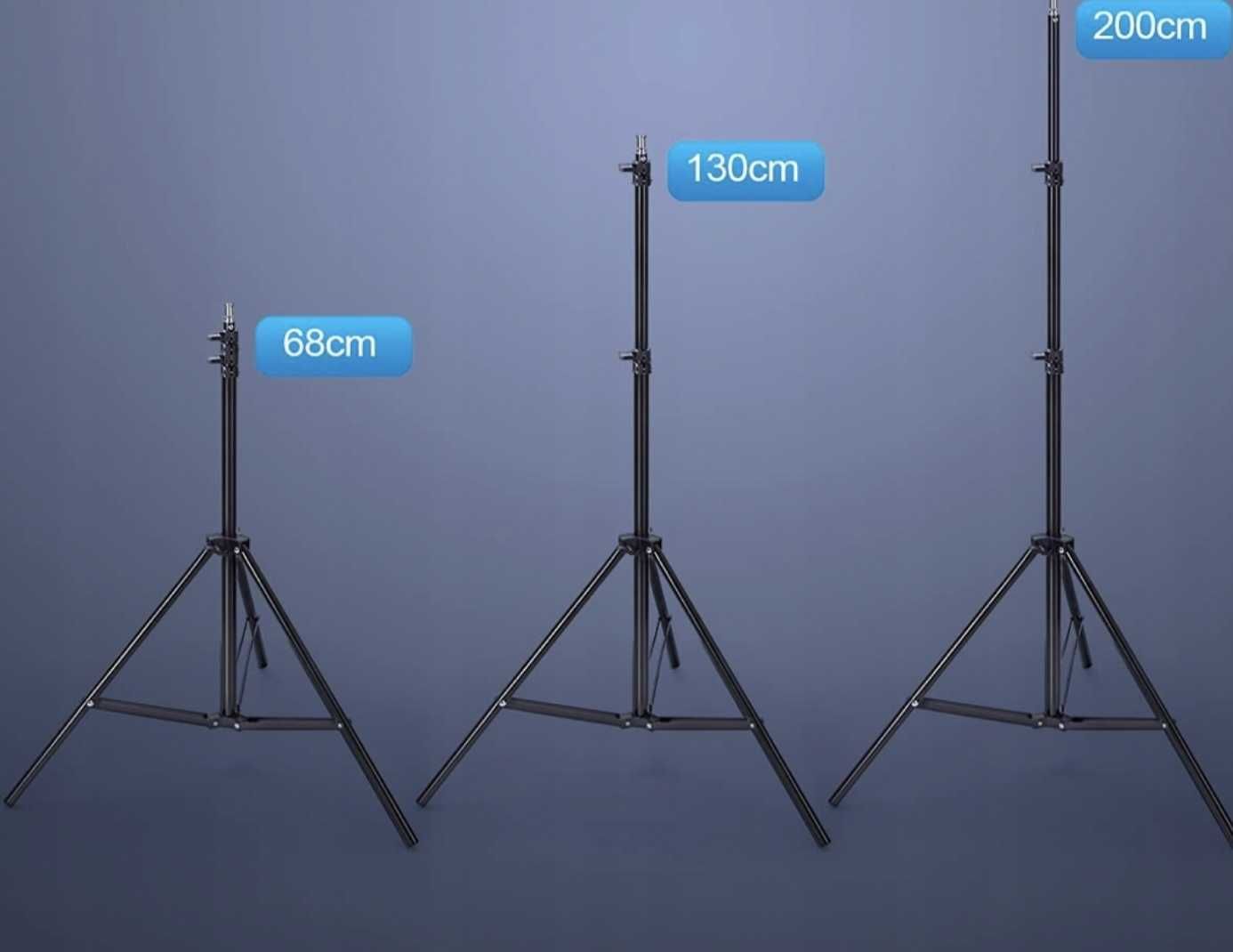Softbox zestaw studyjny oświetleniowy LED 2x50W UFO OMBAR