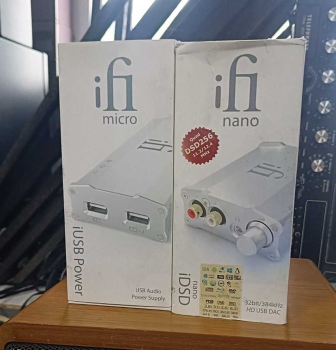 iFi Nano iDSD ЦАП DAC  + IFI micro iUSBPower
