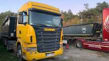 Scania 420 hydraulika wywrotu.