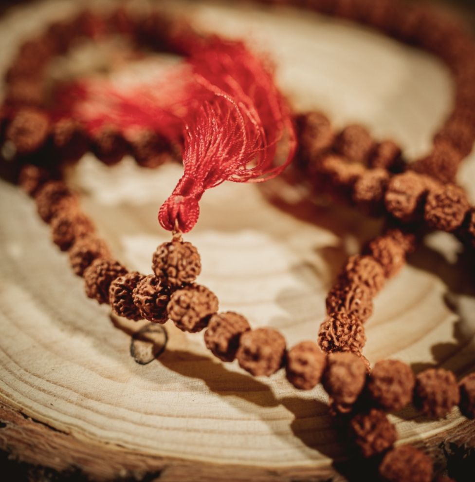 Japamala de Rudraksha