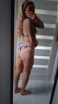 Strój kąpielowy dwuczęściowy bikini sexi sexy plaża plażowy S M