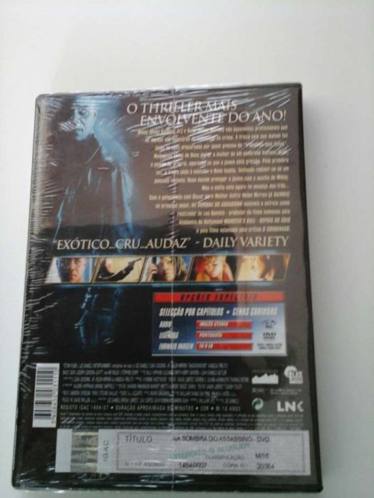 Filme original, em DVD, Na Sombra do Assassino, selado!