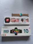 Smart watch 10 big T900 pro max nowy różowy plus folie gratis