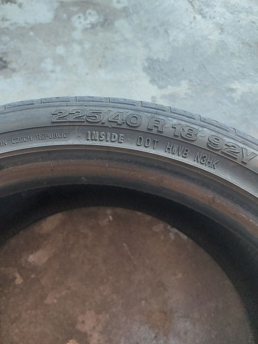 Pneu continental sportcontact 2      225/40 r18