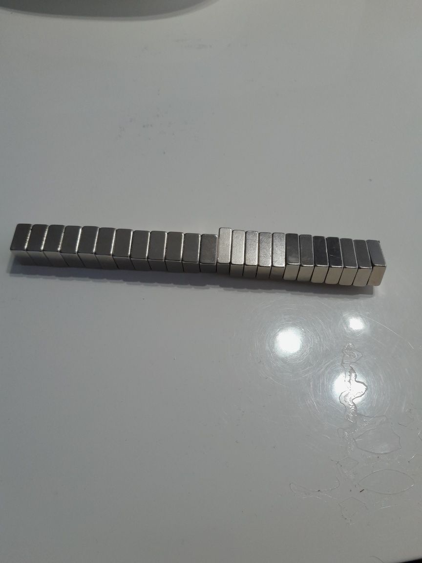 Magnesy neodymowe N48 24 sztuki