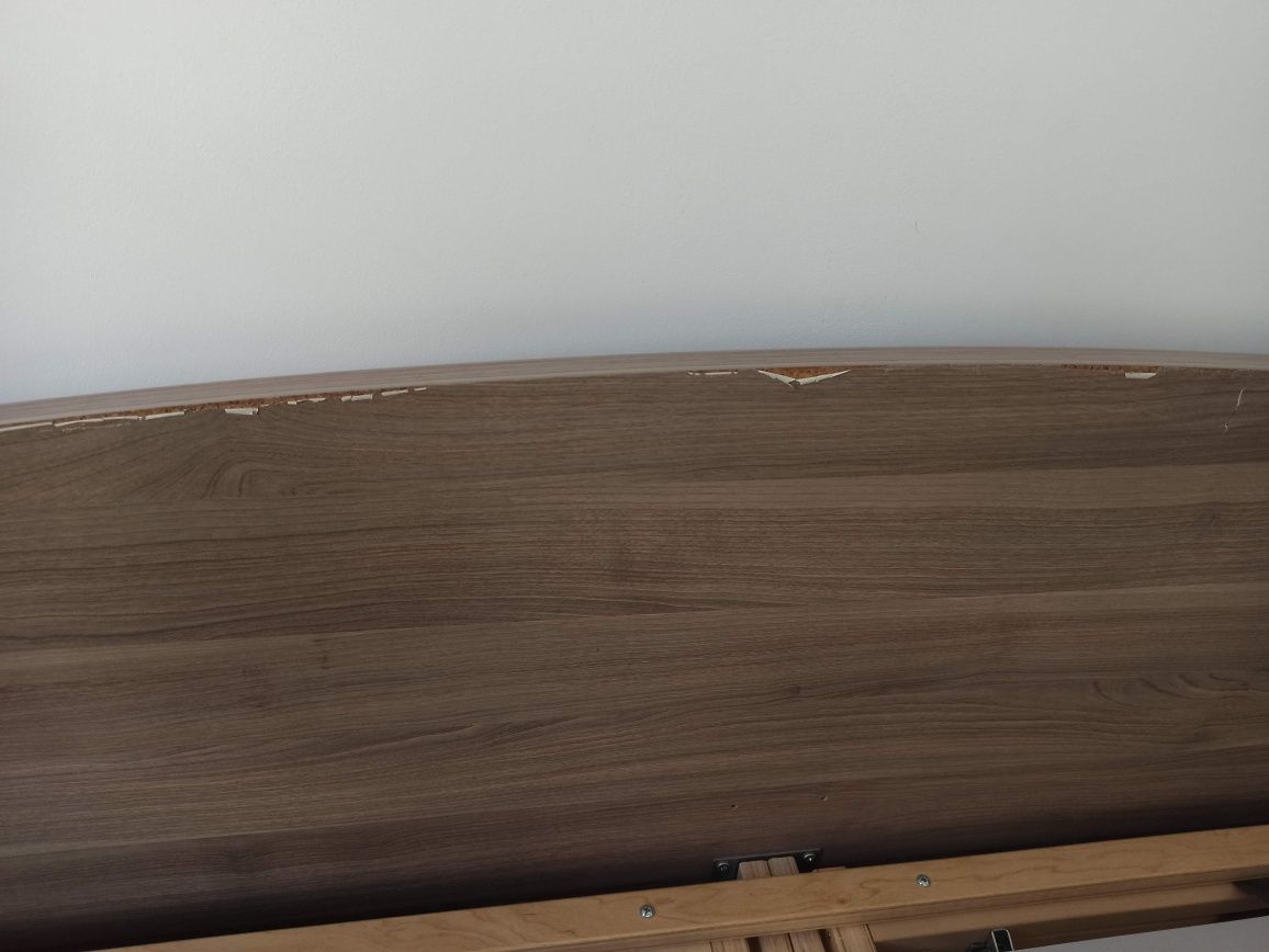 Łóżko Ikea ze stelażem rama łóżka na materac 140x200