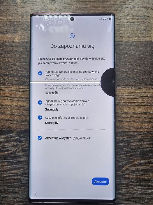 Samsung galaxy s20 ultra 5g Uszkodzony