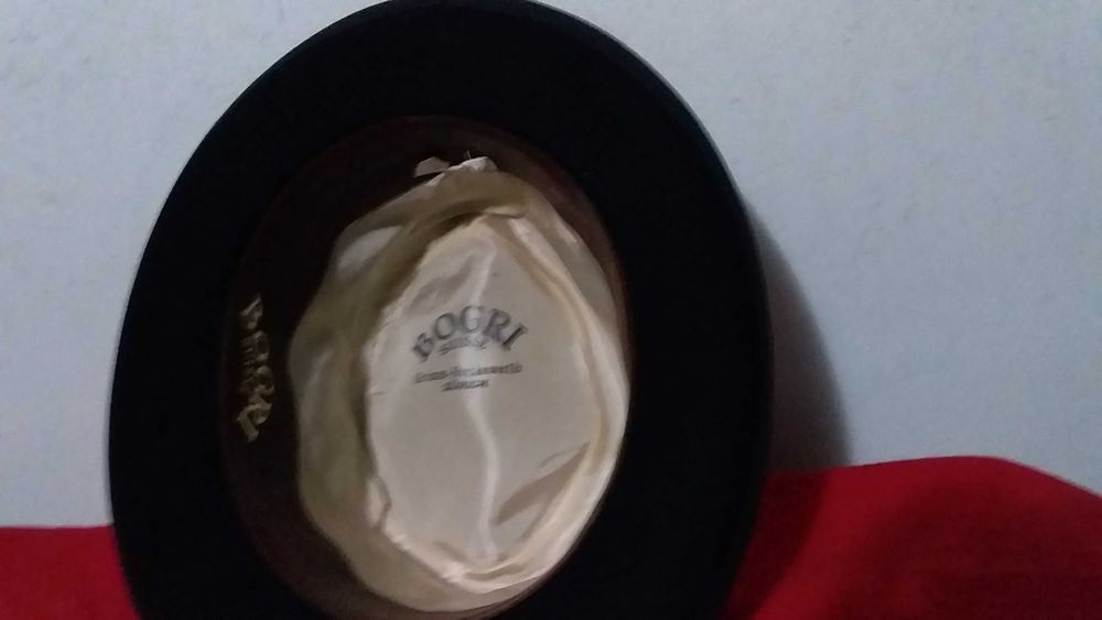 Капелюх чоловічий,фетр-100 % вовна-новий-Bogri Suisse-(оригінал)-55/56