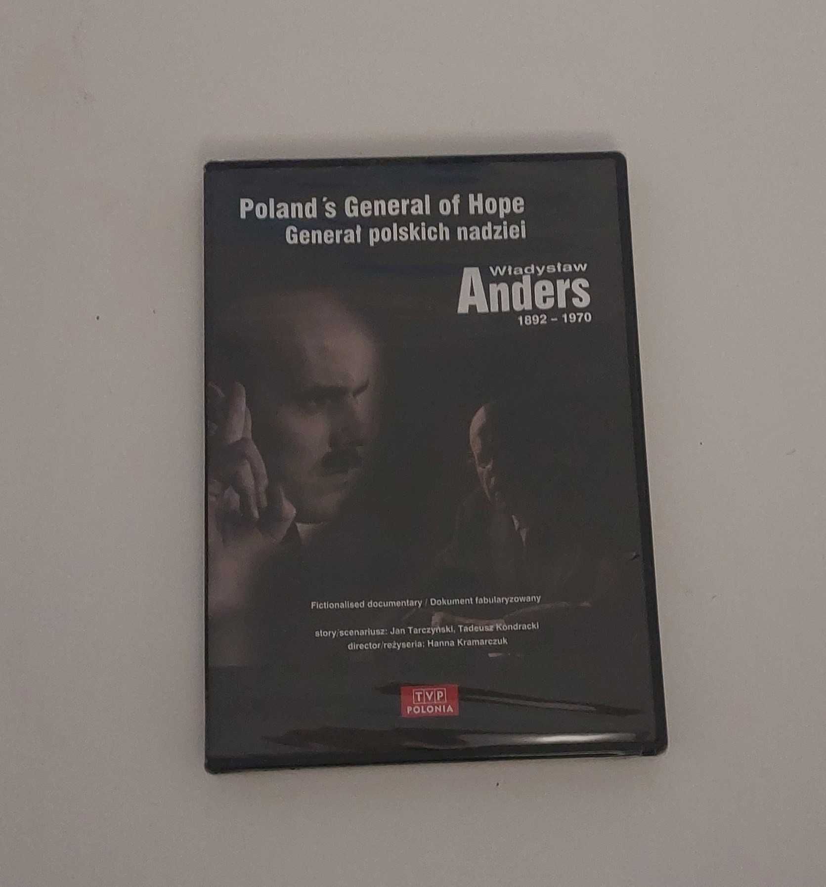 Generał polskich nadziei. Władysław Anders, nowe dvd, folia