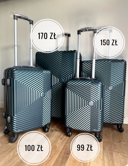 Walizki średnie - bagaż do 23 kg