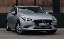Mazda 3 HUD navi bixenon kamera BLIS serwis ASO 2024