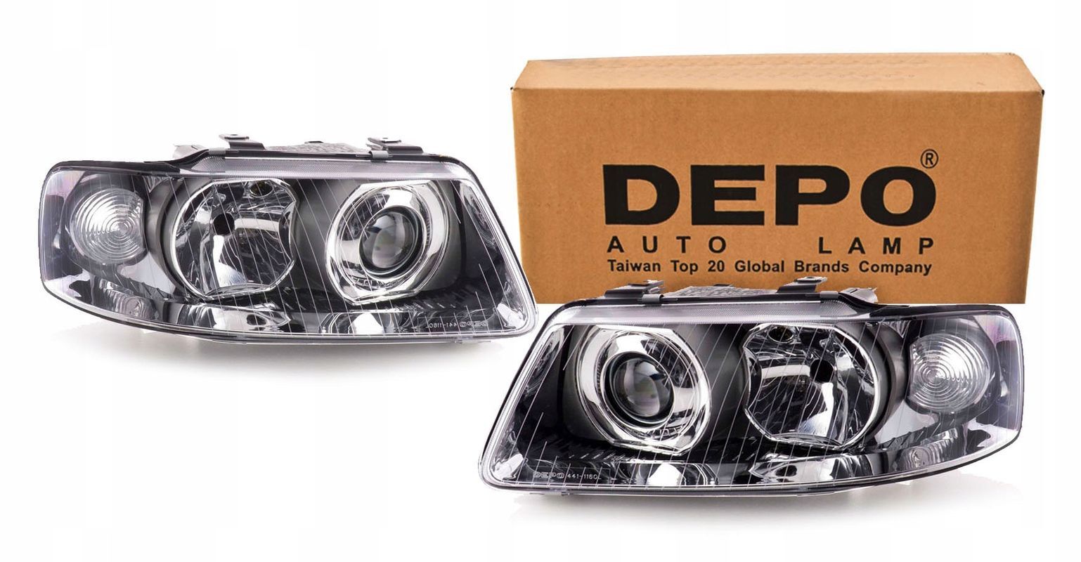 Audi A3/00-03 reflektor reflektory lampy L+p Depo