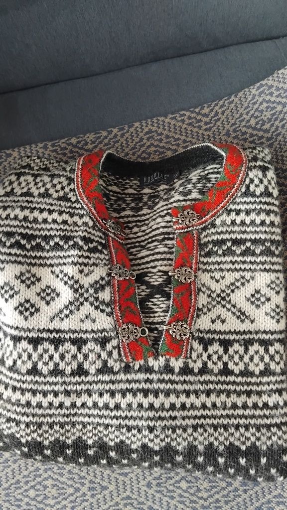 Sweter męski wełniany,rozm.XL