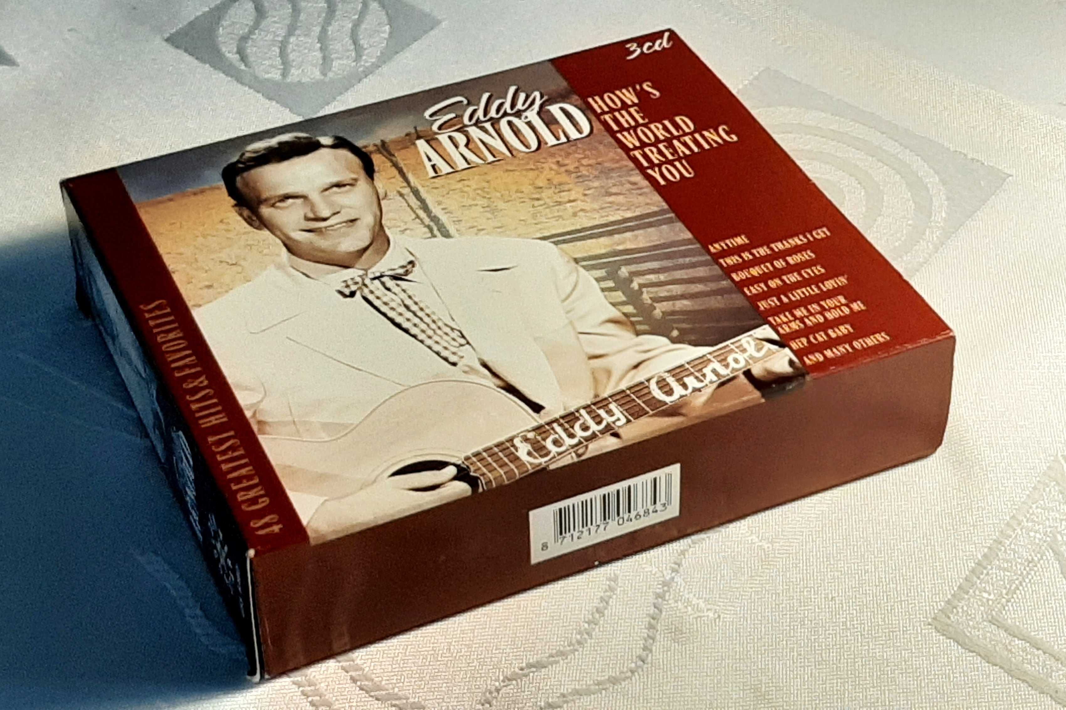 Album 3CD EDDY ARNOLD How's The World Treating You - nowy