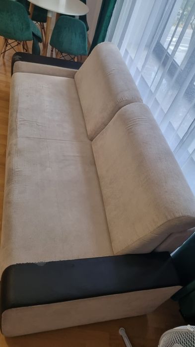 Sofa szara rozkładana
