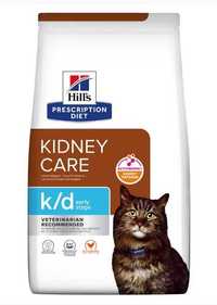Ração gato 3kg e paté da Hill's Prescription Diet k/d Kidney Early