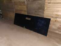 Blat szklany 2m na 50cm  (porysowany)