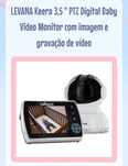 camera vigilância bebé Levana Keera
