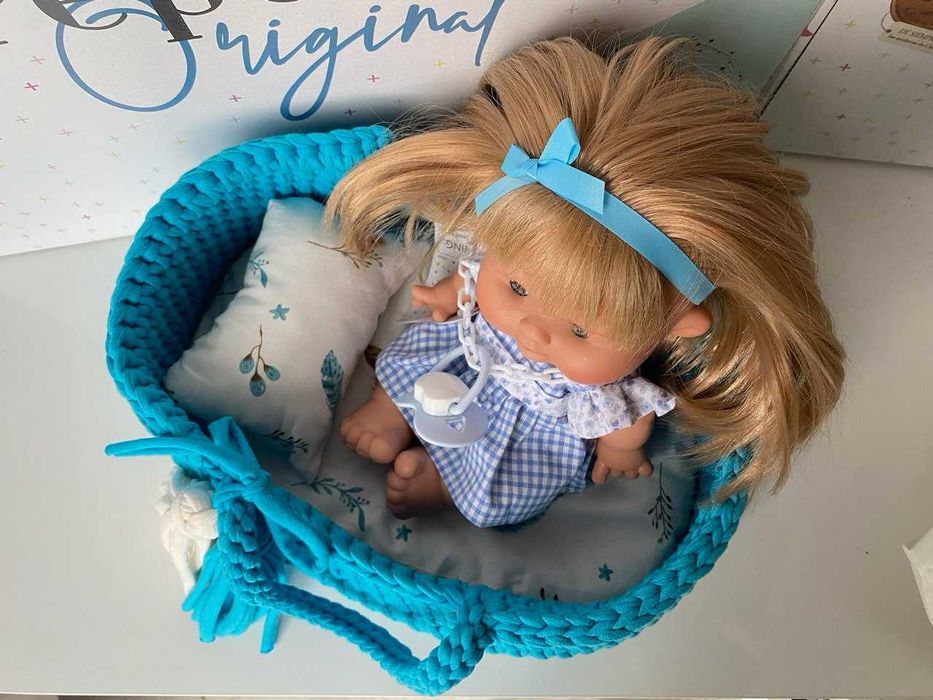 Плетений кошик ручної роботи для ляльок Pepotes Original