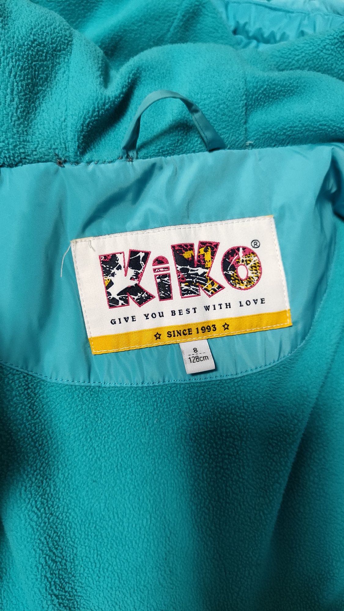 Зимове пальто KIKO в гарному стані 128