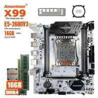 Комплект Amentmen X99-A4+2680V3+2*8 DDR4