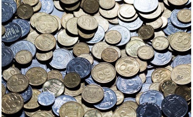 Обмен. 5коп, 10коп, 25коп, 50коп, 1 гривна