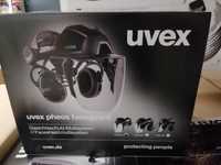 Uvex Pheos Faceguard - ochrona twarzy i słuchu Supravision Excellence