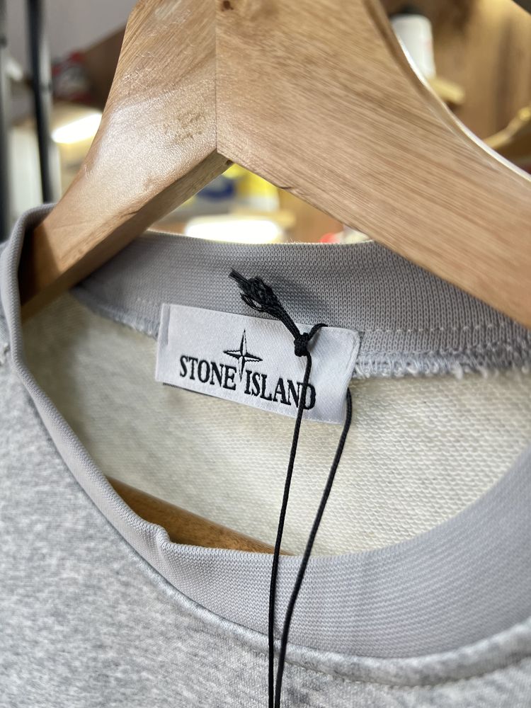 Світшот Stone Island Logo Patch Grey