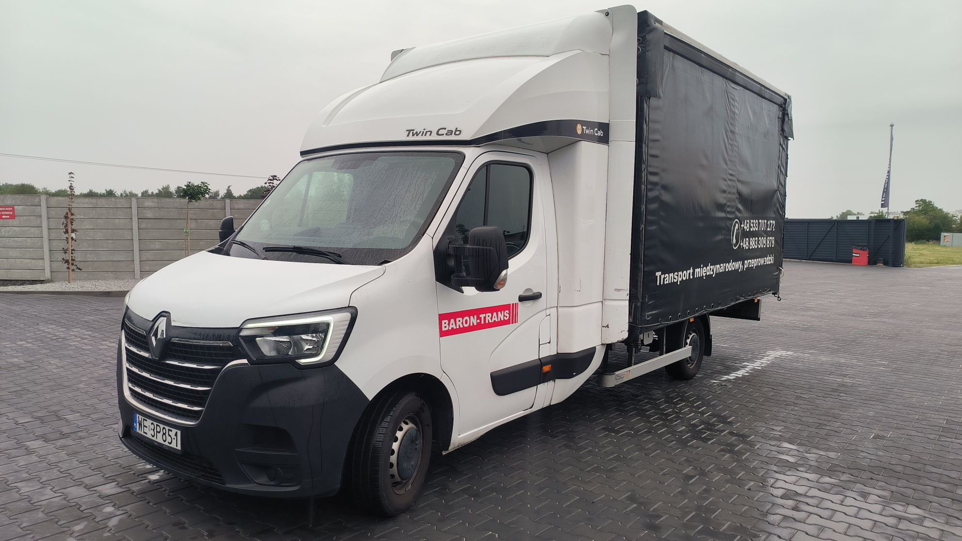 Renault Master 2021r,10ep plandeka,poduszki,roleta