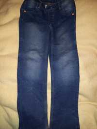 Spodnie chłopięce dżinsowe wiązane w pasie