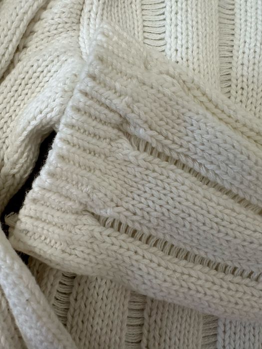 Кофта вʼязана в смужку