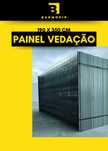 Painel de vedação de obra 190cmx350cm