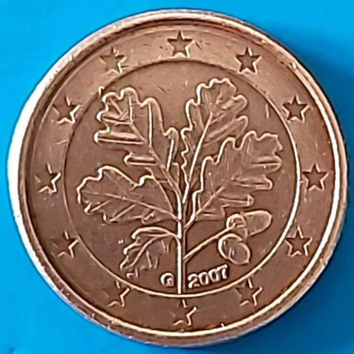 1 Cêntimo de 2007  *G * da Alemanha