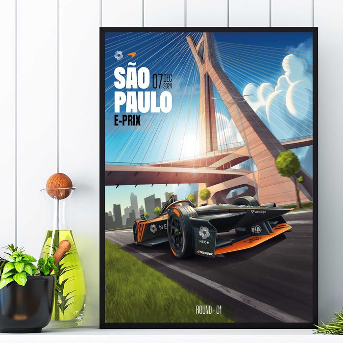 plakat F1, plakat obraz grafika formuła jeden, obraz auto F1 bolid