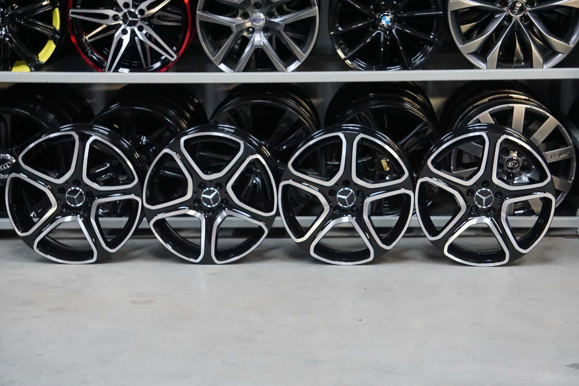 Alufelgi oryginał Mercedes GLK 5x112 7,5Jx19 et47 czarny polysk i cnc