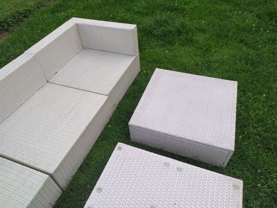 Komplet wypoczynkowy na taras, ogród pod altane