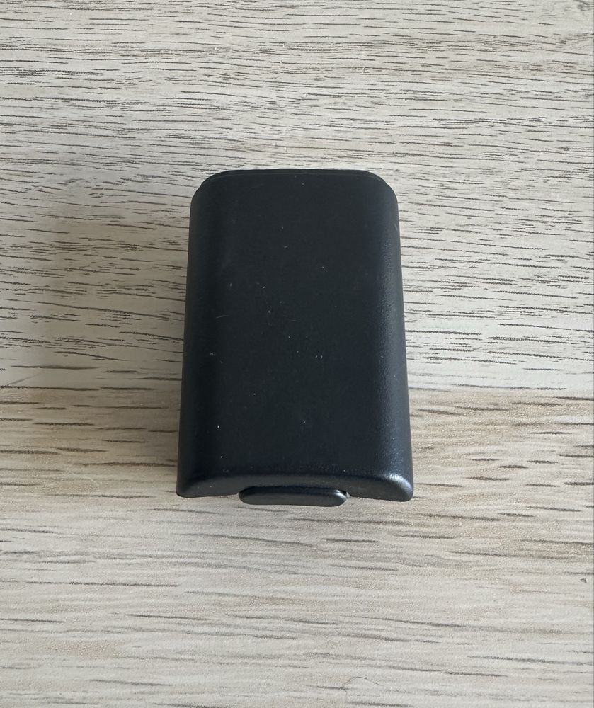 Tampa de bateria preta para comando Xbox 360 novo