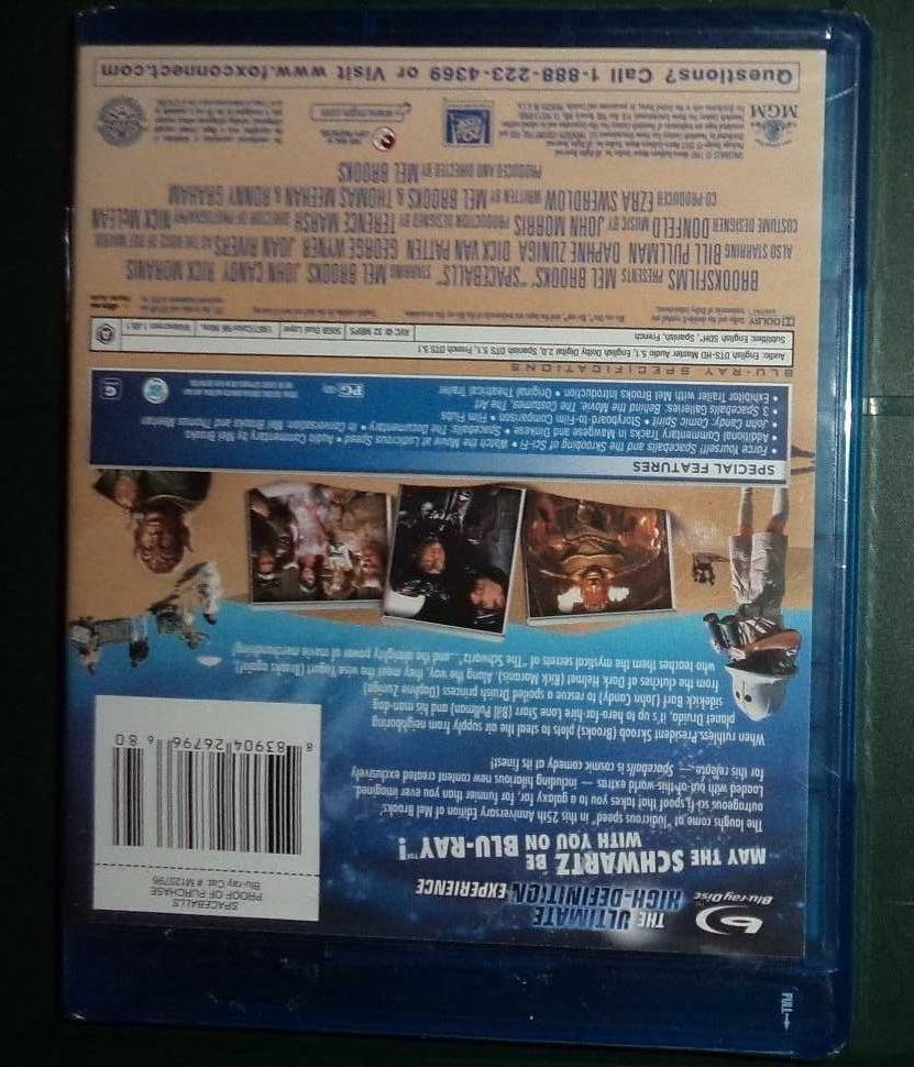 Spaceballs Kosmiczne jaja parodia Star Wars Gwiezdne wojny,2012nie DVD