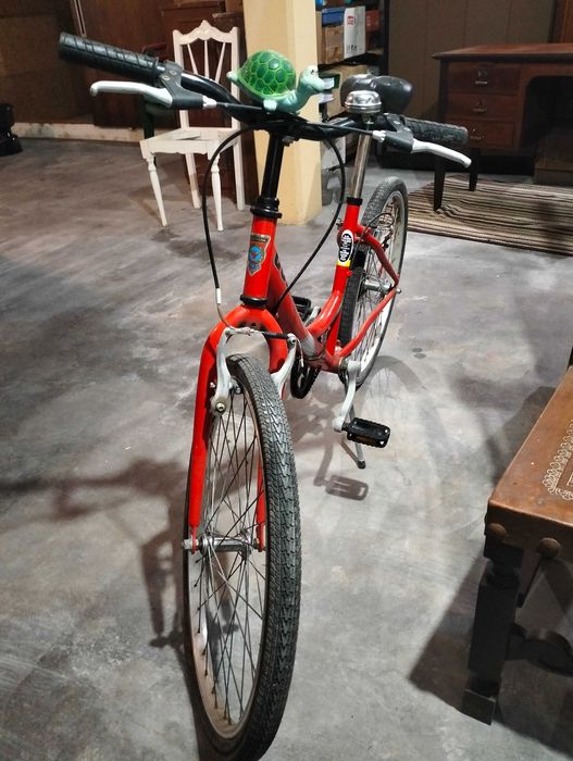 Bicicleta criança como nova roda 26