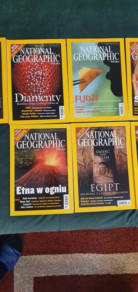 Sprzedam 13 szt National Geographic