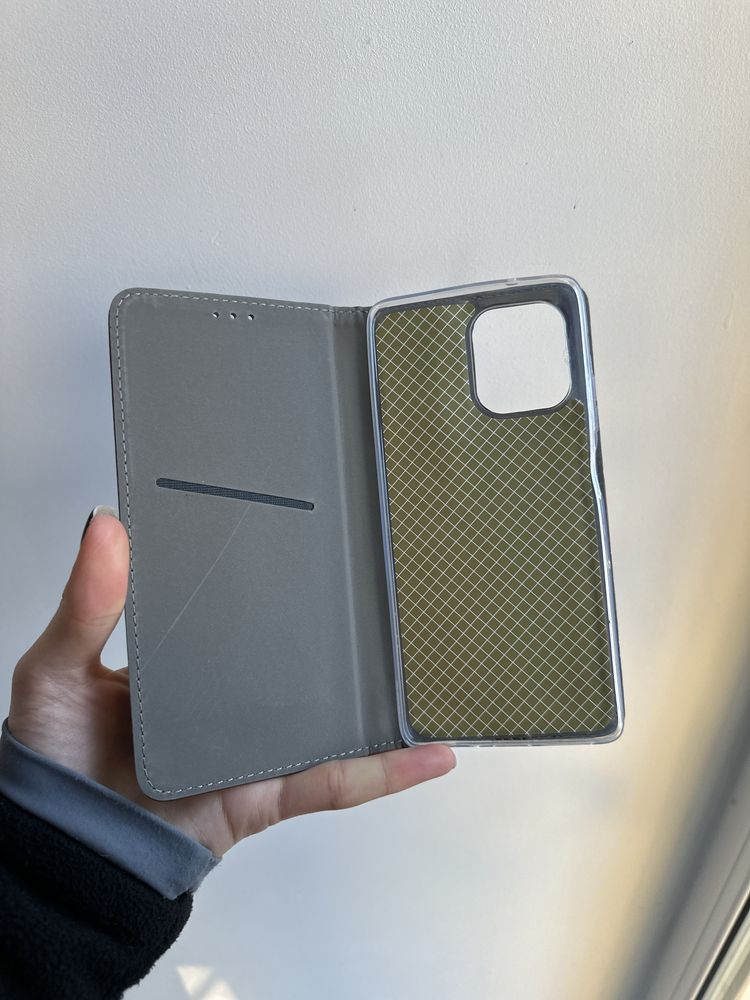 Szkło hartowane i etui bordowe do MOTOROLA G75