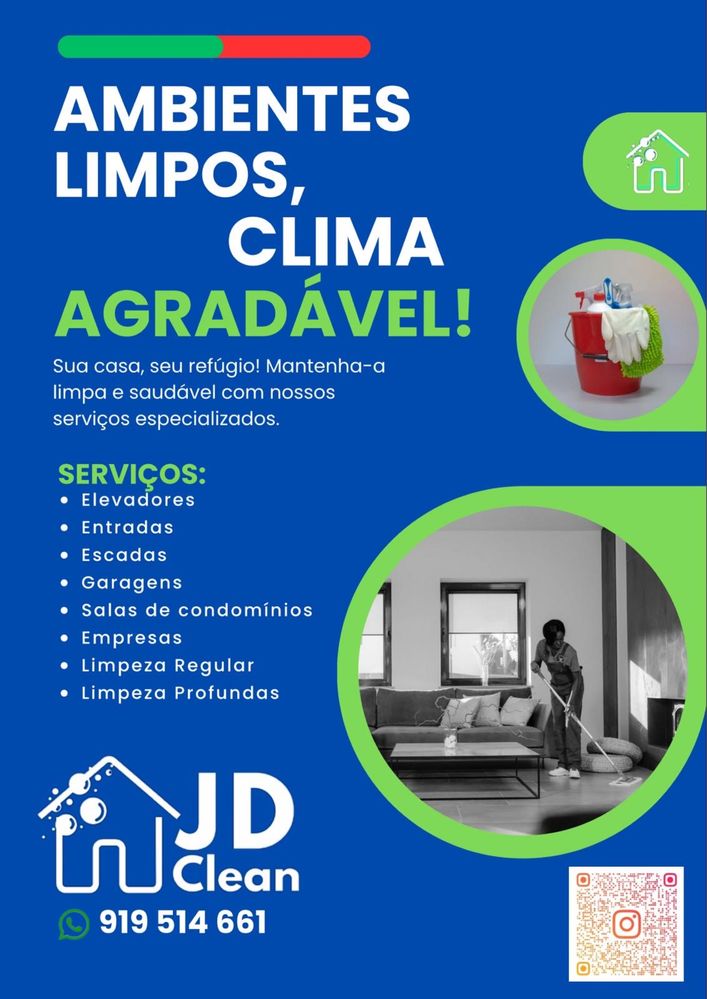 Limpezas de condominios e pós obra.