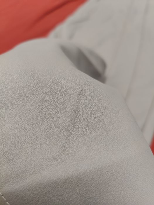 Штани брюки бейж Кожзам на тканину