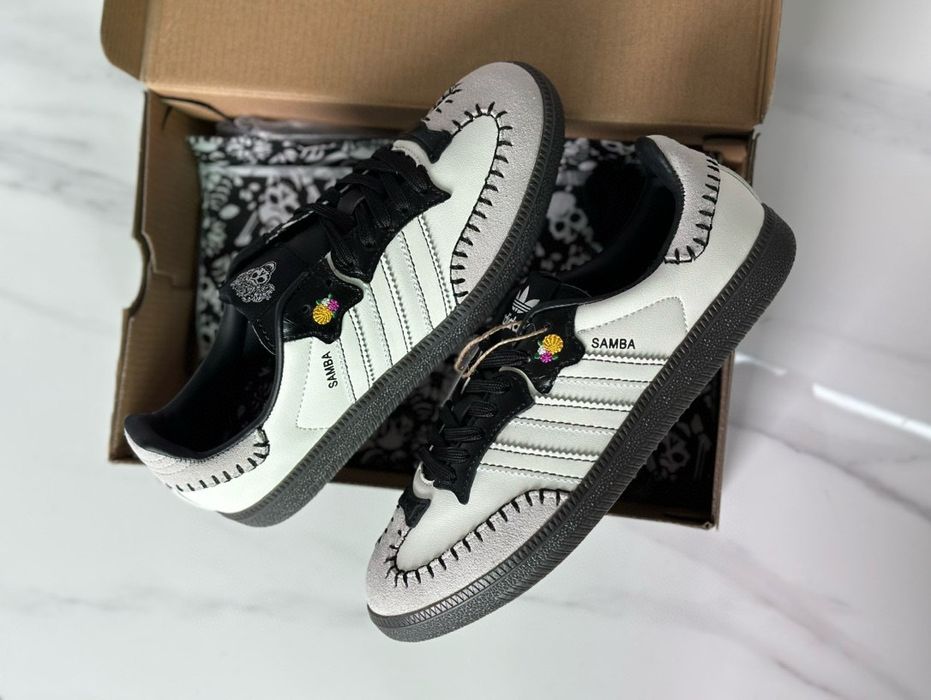 Adidas Samba OG "Dia dos Mortos - Branco"