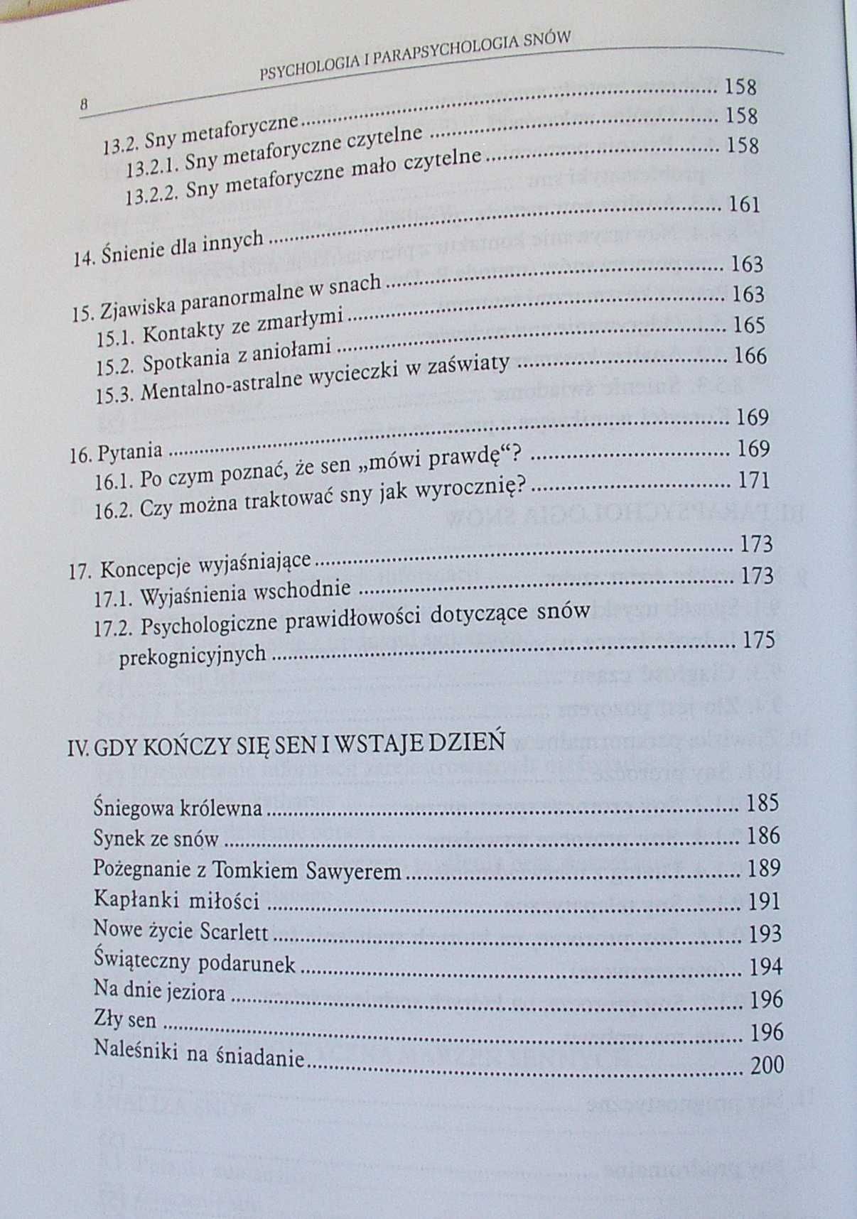 Psychologia i Parapsychologia Snów - Ewa Sienkiewicz-Hippler
